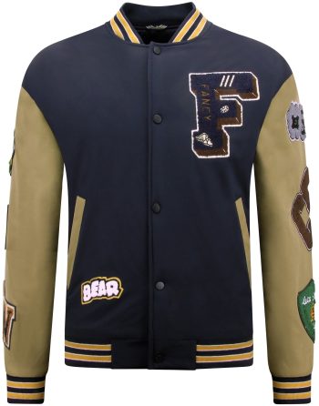 Enos Oversized letterman jacket 8633