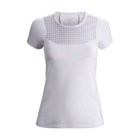 Björn Borg - Dames - Sport Toria Shirt - Multicolour/Wit - Maat M