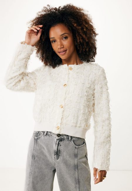 Bomberjack Tweed Offwhite