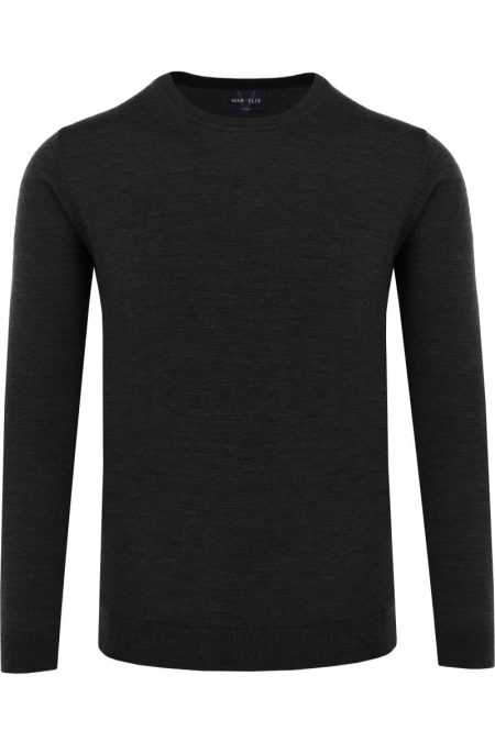 Marvelis Casual Trui ronde hals zwart