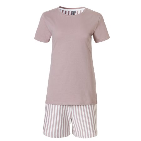 By Louise Dames korte pyjama set shortama soft