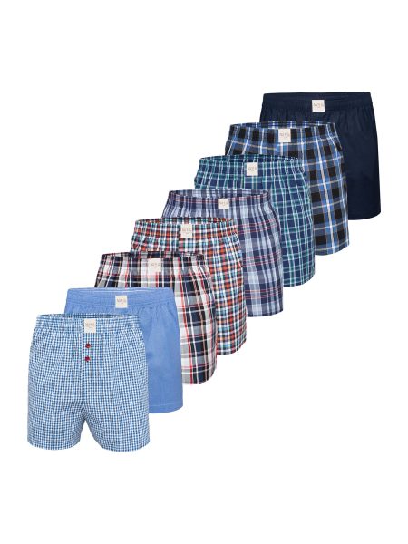 Phil & Co Wijde boxershorts heren core multipack 8-pack