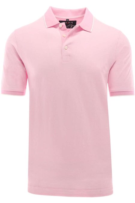 Marvelis Casual Polo shirt Korte mouw roze