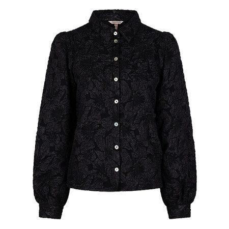 Esqualo Blouse w23-15727 black