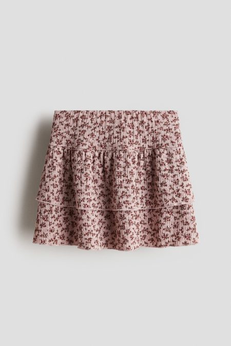 H & M - Tricot crinklerok - Roze