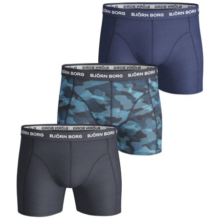 Björn Borg 3-pack boxers total eclipse shade