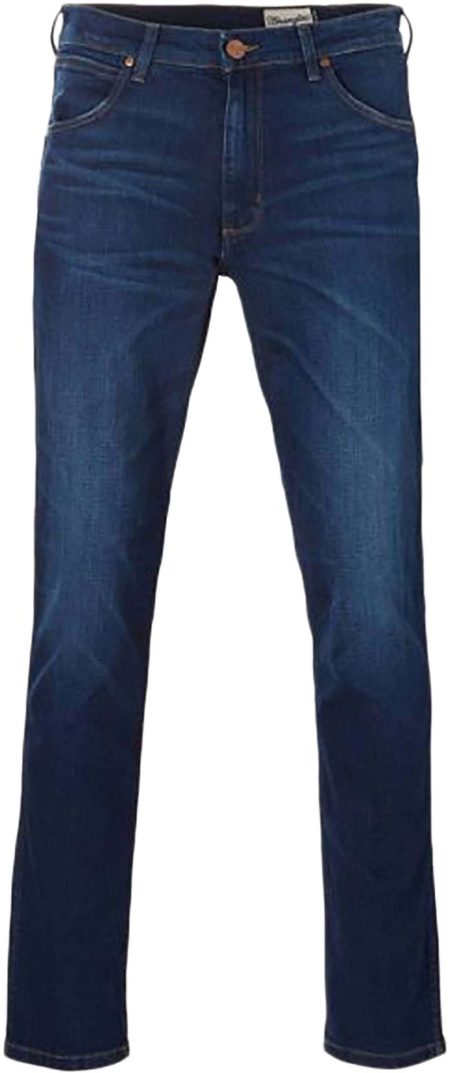 Wrangler Greensboro medium blue used stretch jeans