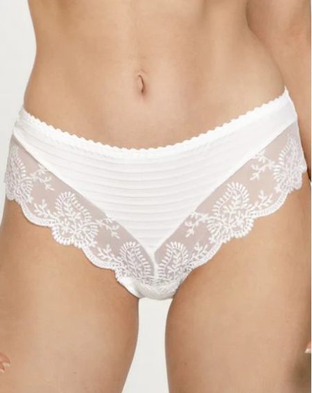 Louisa Bracq Elise luxe string 41943 419 blanc