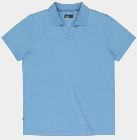 Butcher of Blue Polo korte mouw Blauw Alain Jersey Polo M2412012/836