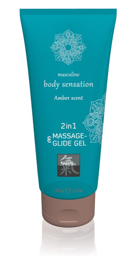 Massage- & Glide Gel 2 in 1 - Amber