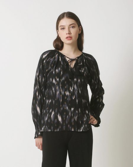 Smashed Lemon 23881 top met grafische print