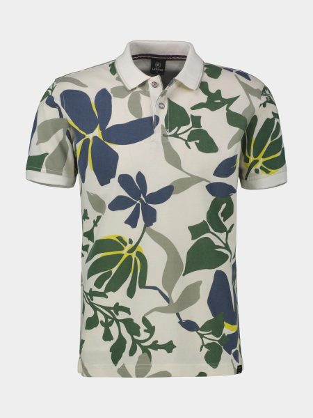 Lerros Polo korte mouw Wit 2543231/103