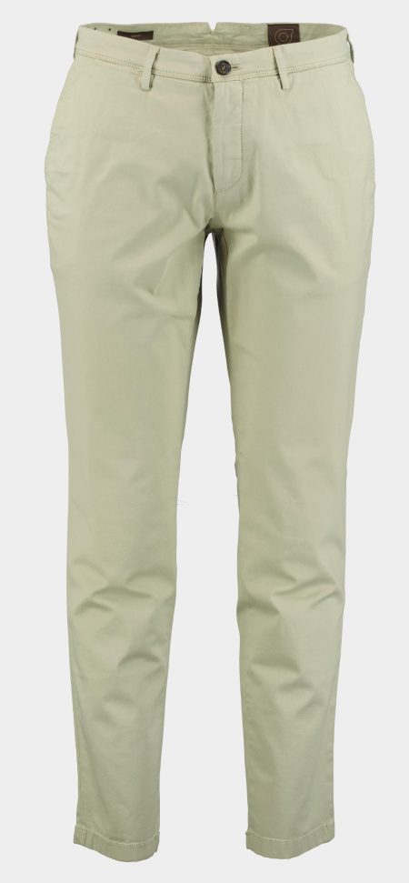 G-design Katoenen Broek Groen Hose Flatfront Slim Fit SUBWAY 69431/1072