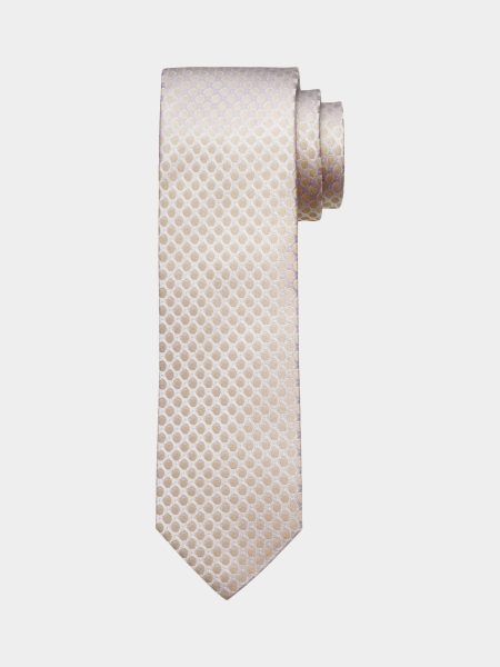 Olymp Stropdas Beige 177950-Krawatten 177950/22