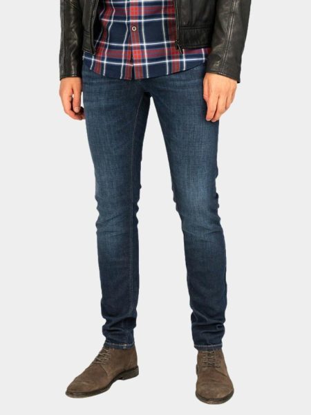 Vanguard 5-Pocket Jeans Blauw V85 Scrambler DARK NIGHT WASH VTR85/DNT