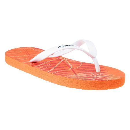 Aquawave Teenslippers padma monstera met print voor kinderen/kinderen