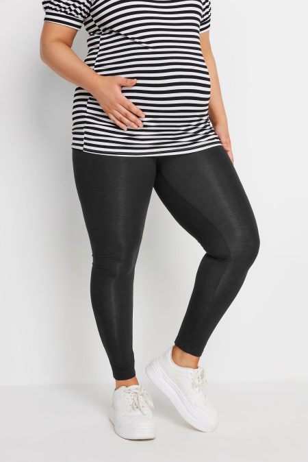 Bump It Up Maternity Legging Met Stretch In Zwart Size 58-60