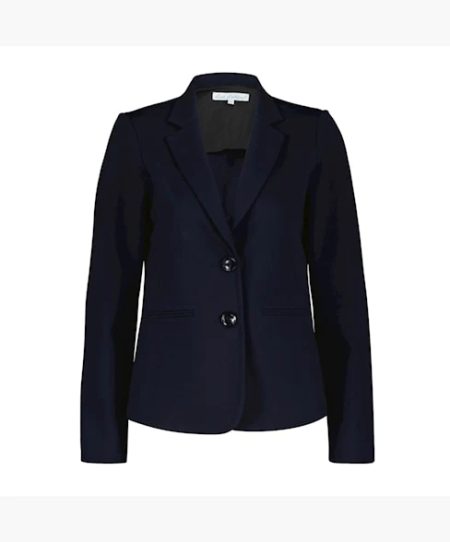 &Co Woman Red button blazer punta