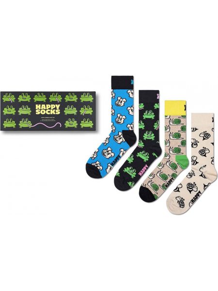 Happy Socks Giftbox 4p sokken happy animals multi