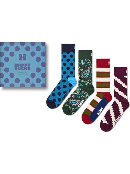 Happy Socks Giftbox 4p sokken new vintage multi