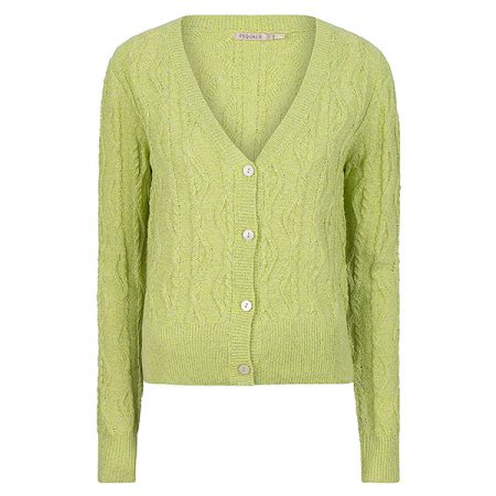 Esqualo Vest hs23-31205 lurex lime