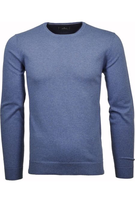 RAGMAN Gebreide trui ronde halsduif