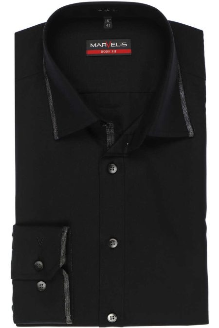 Marvelis Overhemd zwart