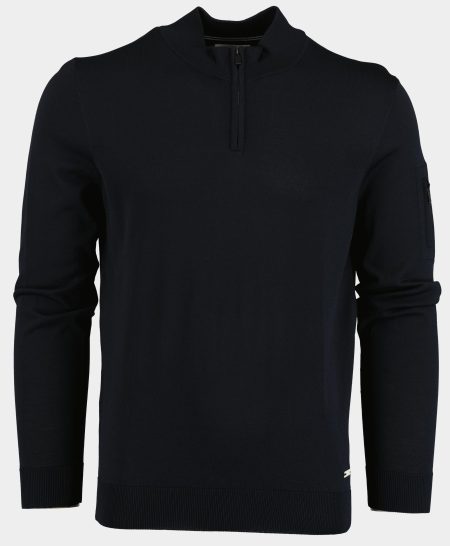 Born With Appetite Pullover Blauw Race R-neck Pullover 25105RA41/290 navy