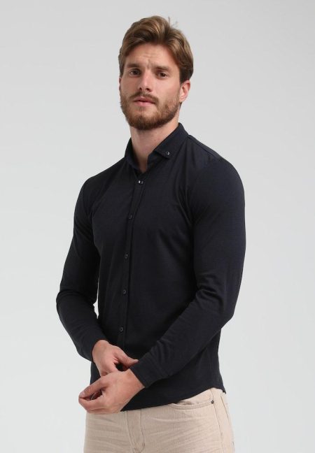 Gabbiano Premium Shirt Overhemd 301 Navy