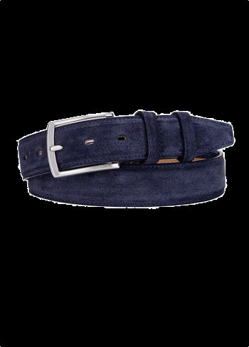 Michaelis Belt suede navy