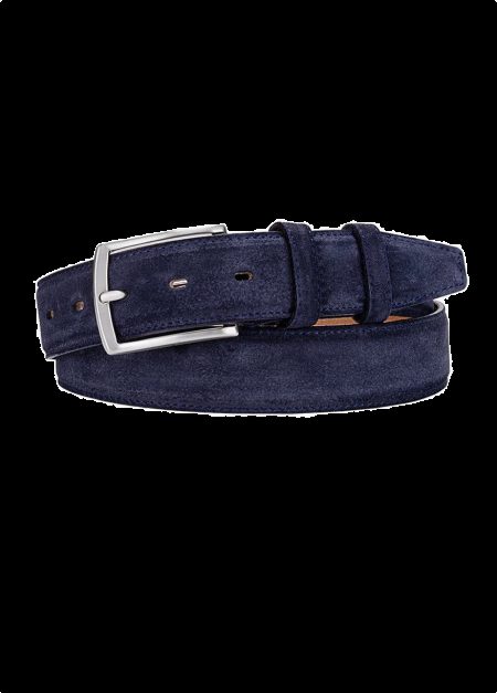 Michaelis Belt suede navy