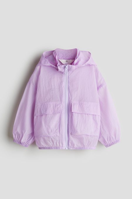 H & M - Nylon windbreaker - Paars