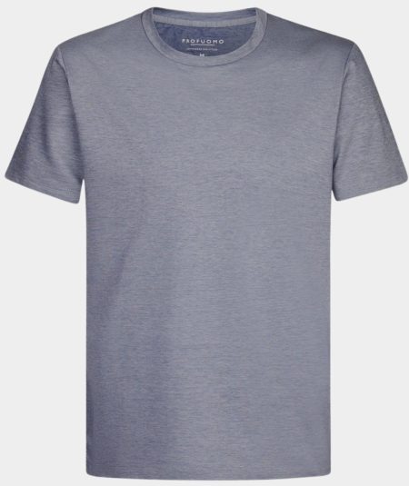 Profuomo T-shirt korte mouw Blauw PPWT10017D/M2