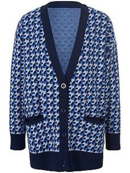 Vest lange mouwen Van Saint Mignar blauw