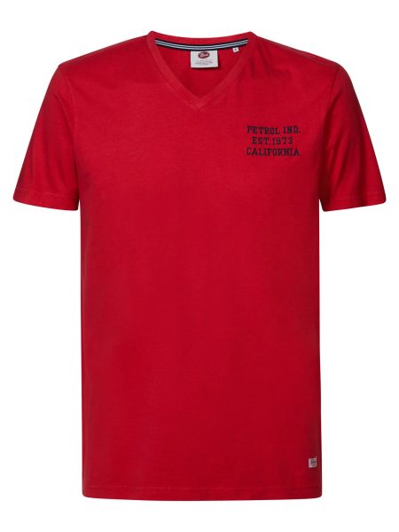 Petrol Industries Heren shirt m-1030-tsv627 3157 imperial red