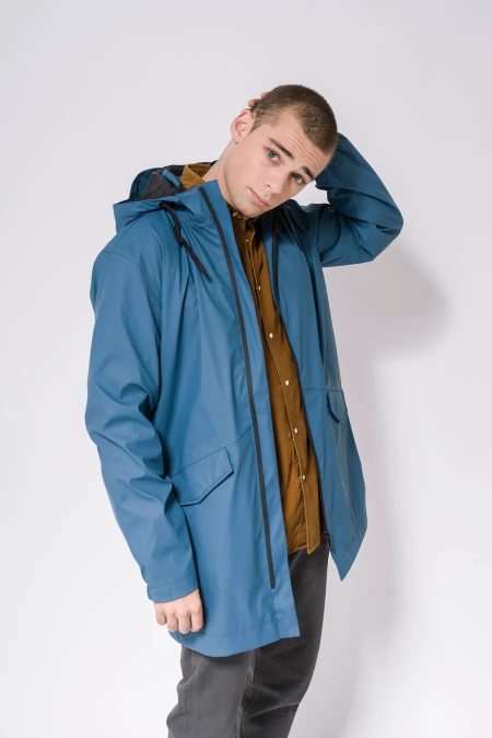 TANTÄ RAINWEAR Teal heren winter regenjas ihintza tantä rainwear