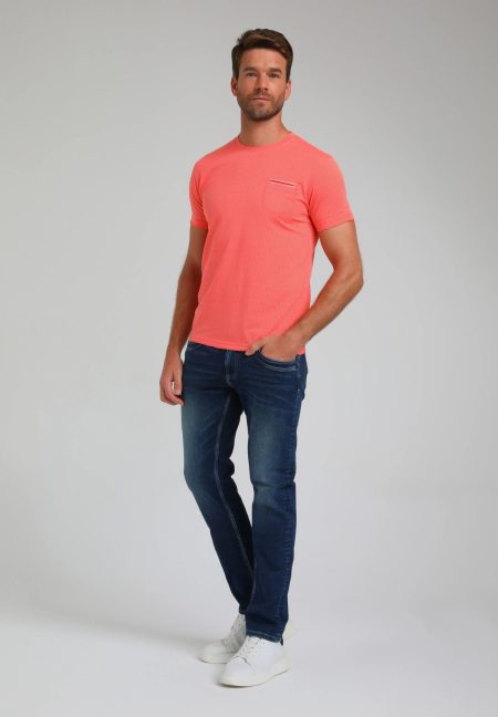 Gabbiano Heren shirt 153551 478 fresh coral