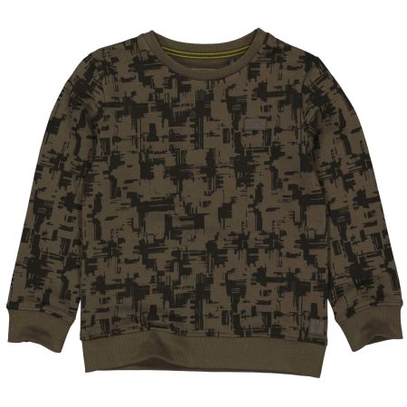 Levv Jongens sweater bob aop greyish grunge