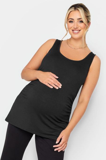 Bump It Up Maternity Hemd Met Bralette In Zwart