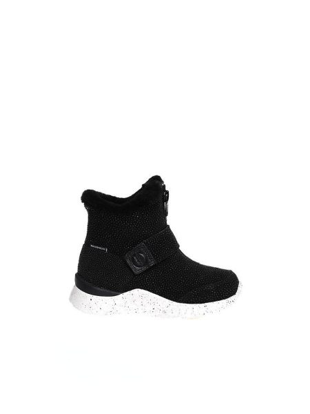 Woden Kids . odina zipper boot 27-33 waterproof black .