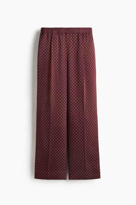 H & M - Pull-on broek - Rood