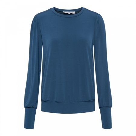 &Co Woman Top laureen- denim blue