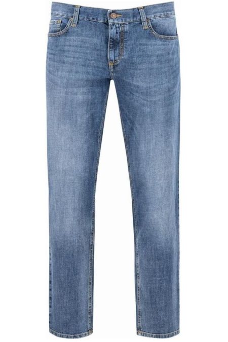 Alberto Pipe Broek blauw