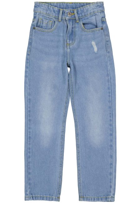 Quapi Meiden jeans jaimy wit fit light blue denim