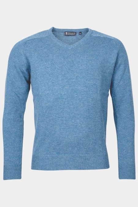 Baileys Pullover Blauw V-Neck 420011/620