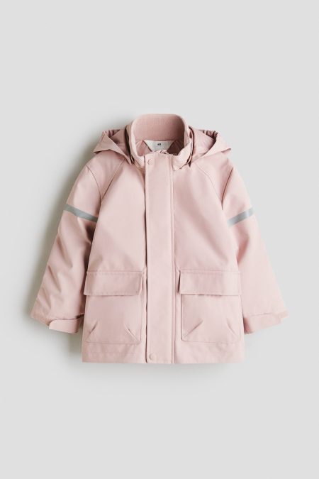 H & M - Waterbestendige room-to-grow parka - Roze