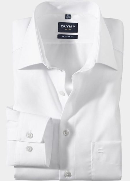 Olymp Overhemd extra lange mouw Wit Overhemd Extra lange mouw wit 030069/00
