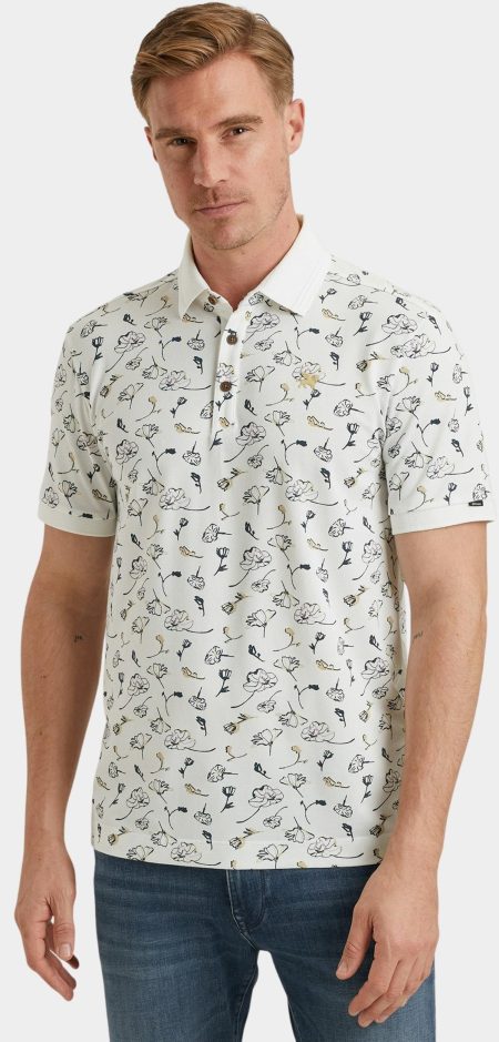 Vanguard Polo korte mouw Beige Short sleeve polo stretch pi VPSS2503824/7004