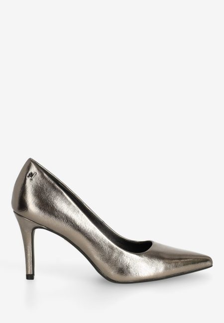 Pump Minou Grijs metallic