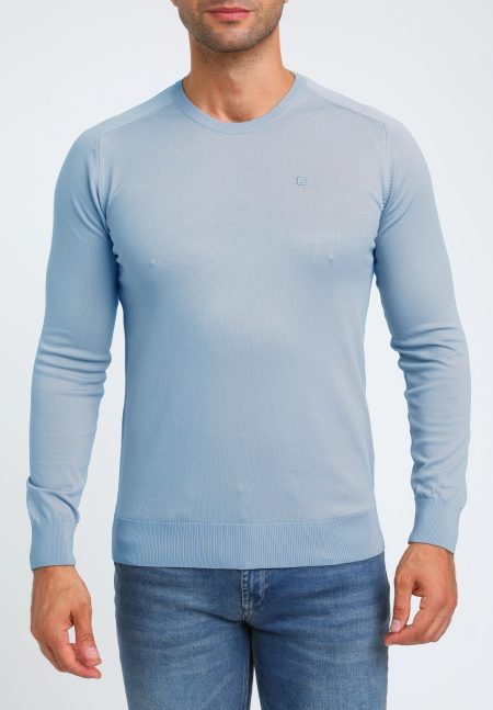 Gabbiano Heren shirt 614570 085 tile blue